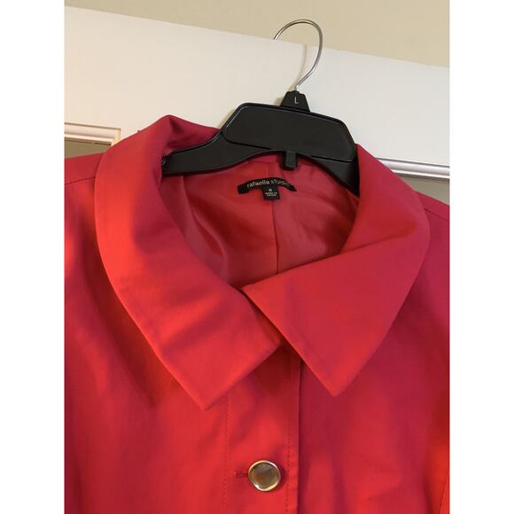 Rafaella studio womens pink blazer buttoned long sleeve classy blazer womens 8 - Picture 3 of 6
